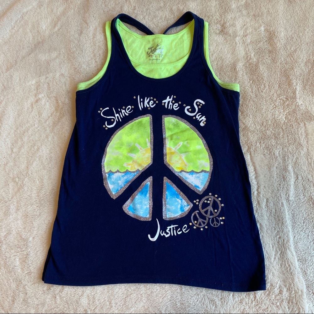 Justice tank top